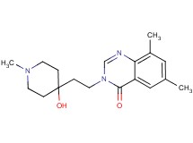 3-[2-(4-hydroxy-1-methylpiperidin-4-yl)ethyl]-6,8-dimethylquinazolin-4(3H)-one