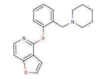4-[2-(piperidin-1-ylmethyl)phenoxy]furo[3,2-c]pyridine