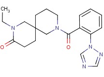 2-ethyl-8-[2-(1H-1,2,4-triazol-1-yl)benzoyl]-2,8-diazaspiro[5.5]undecan-3-one