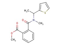 methyl 2-({methyl[1-(2-thienyl)ethyl]amino}carbonyl)benzoate