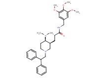 3-[(3S*,4R*)-4-(dimethylamino)-1-(2,2-diphenylethyl)-3-piperidinyl]-N-(3,4,5-trimethoxybenzyl)propanamide