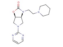 (3aS*,6aR*)-3-[2-(1-piperidinyl)ethyl]-5-(2-pyrimidinyl)hexahydro-2H-pyrrolo[3,4-d][1,3]oxazol-2-one