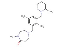 1-{2,5-dimethyl-3-[(2-methylpiperidin-1-yl)methyl]benzyl}-4-methyl-1,4-diazepan-5-one