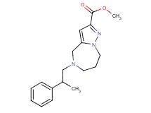 methyl 5-(2-phenylpropyl)-5,6,7,8-tetrahydro-4H-pyrazolo[1,5-a][1,4]diazepine-2-carboxylate