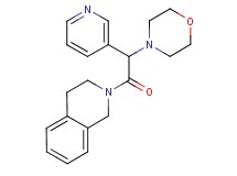 2-[morpholin-4-yl(pyridin-3-yl)acetyl]-1,2,3,4-tetrahydroisoquinoline