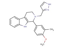 1-(4-methoxy-3-methylphenyl)-2-(1H-pyrazol-3-ylmethyl)-2,3,4,9-tetrahydro-1H-beta-carboline