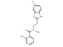 N-[2-(5-chloro-1H-benzimidazol-2-yl)ethyl]-2-hydroxy-N-methylbenzamide