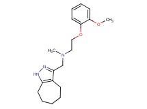 (1,4,5,6,7,8-hexahydrocyclohepta[c]pyrazol-3-ylmethyl)[2-(2-methoxyphenoxy)ethyl]methylamine