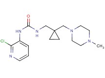 N-(2-chloropyridin-3-yl)-N'-({1-[(4-methylpiperazin-1-yl)methyl]cyclopropyl}methyl)urea