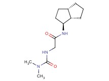 N~2~-[(dimethylamino)carbonyl]-N~1~-[(1S*,3aS*,6aS*)-octahydropentalen-1-yl]glycinamide