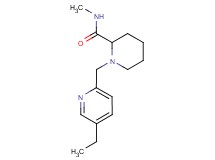 1-[(5-ethylpyridin-2-yl)methyl]-N-methylpiperidine-2-carboxamide
