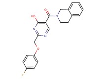 5-(3,4-dihydroisoquinolin-2(1H)-ylcarbonyl)-2-[(4-fluorophenoxy)methyl]pyrimidin-4-ol