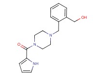 (2-{[4-(1H-pyrrol-2-ylcarbonyl)piperazin-1-yl]methyl}phenyl)methanol