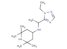 N-[1-(1-ethyl-1H-1,2,4-triazol-5-yl)ethyl]-2,2,6,6-tetramethylpiperidin-4-amine