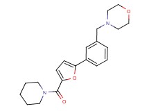 4-{3-[5-(piperidin-1-ylcarbonyl)-2-furyl]benzyl}morpholine