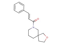 7-[(2E)-3-phenylprop-2-enoyl]-2-oxa-7-azaspiro[4.5]decane