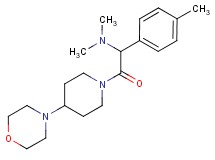 N,N-dimethyl-1-(4-methylphenyl)-2-[4-(4-morpholinyl)-1-piperidinyl]-2-oxoethanamine