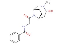 N-{2-[(1S*,6R*)-3-methyl-4-oxo-3,9-diazabicyclo[4.2.1]non-9-yl]-2-oxoethyl}benzamide