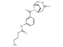 N-(3-{[(1S*,6R*)-4-oxo-3,9-diazabicyclo[4.2.1]non-9-yl]carbonyl}phenyl)pentanamide