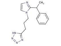 5-{3-[2-(1-phenylethyl)-1H-imidazol-1-yl]propyl}-1H-tetrazole