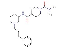 N~1~,N~1~-dimethyl-N~4~-[1-(3-phenylpropyl)-3-piperidinyl]-1,4-piperidinedicarboxamide