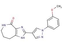 2-[1-(3-methoxyphenyl)-1H-pyrazol-4-yl]-5,6,7,8-tetrahydroimidazo[4,5-c]azepin-4(1H)-one