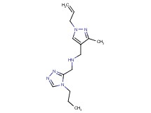 1-(1-allyl-3-methyl-1H-pyrazol-4-yl)-N-[(4-propyl-4H-1,2,4-triazol-3-yl)methyl]methanamine