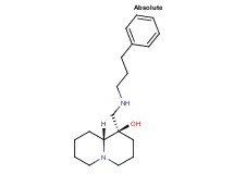 (1R,9aR)-1-{[(3-phenylpropyl)amino]methyl}octahydro-2H-quinolizin-1-ol