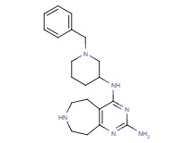 N~4~-(1-benzyl-3-piperidinyl)-6,7,8,9-tetrahydro-5H-pyrimido[4,5-d]azepine-2,4-diamine dihydrochloride