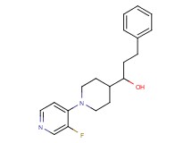 1-[1-(3-fluoro-4-pyridinyl)-4-piperidinyl]-3-phenyl-1-propanol