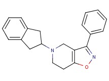5-(2,3-dihydro-1H-inden-2-yl)-3-phenyl-4,5,6,7-tetrahydroisoxazolo[4,5-c]pyridine