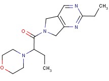 2-ethyl-6-(2-morpholin-4-ylbutanoyl)-6,7-dihydro-5H-pyrrolo[3,4-d]pyrimidine