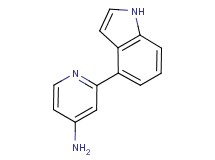 2-(1H-indol-4-yl)pyridin-4-amine
