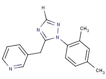 3-{[1-(2,4-dimethylphenyl)-1H-1,2,4-triazol-5-yl]methyl}pyridine