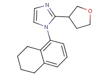 2-(tetrahydrofuran-3-yl)-1-(5,6,7,8-tetrahydronaphthalen-1-yl)-1H-imidazole