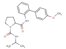 N~1~-isopropyl-N~2~-(4'-methoxy-2-biphenylyl)-1,2-pyrrolidinedicarboxamide