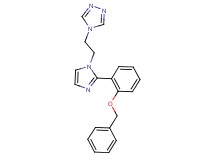 4-(2-{2-[2-(benzyloxy)phenyl]-1H-imidazol-1-yl}ethyl)-4H-1,2,4-triazole