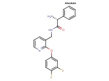 (2R)-2-amino-N-{[2-(3,4-difluorophenoxy)pyridin-3-yl]methyl}-2-phenylacetamide