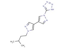 1-(3-methylbutyl)-1'-(1H-tetrazol-5-yl)-1H,1'H-4,4'-bipyrazole