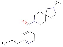 2-methyl-8-(2-propylisonicotinoyl)-2,8-diazaspiro[4.5]decane