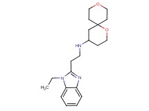 1,9-dioxaspiro[5.5]undec-4-yl[2-(1-ethyl-1H-benzimidazol-2-yl)ethyl]amine