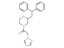 2-(2,2-diphenylethyl)-4-(1H-1,2,4-triazol-1-ylacetyl)morpholine