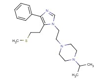 1-isopropyl-4-(2-{5-[2-(methylthio)ethyl]-4-phenyl-1H-imidazol-1-yl}ethyl)piperazine