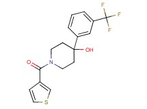 1-(3-thienylcarbonyl)-4-[3-(trifluoromethyl)phenyl]-4-piperidinol