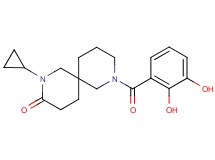 2-cyclopropyl-8-(2,3-dihydroxybenzoyl)-2,8-diazaspiro[5.5]undecan-3-one