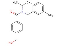 4-(hydroxymethyl)-N-isopropyl-N-(3-methylbenzyl)benzamide