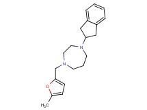 1-(2,3-dihydro-1H-inden-2-yl)-4-[(5-methyl-2-furyl)methyl]-1,4-diazepane