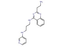 N-[2-(2-aminoethyl)quinazolin-4-yl]-N'-pyridin-3-ylpropane-1,3-diamine