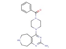 4-(4-benzoylpiperazin-1-yl)-6,7,8,9-tetrahydro-5H-pyrimido[4,5-d]azepin-2-amine