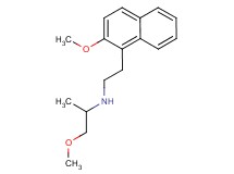 (2-methoxy-1-methylethyl)[2-(2-methoxy-1-naphthyl)ethyl]amine